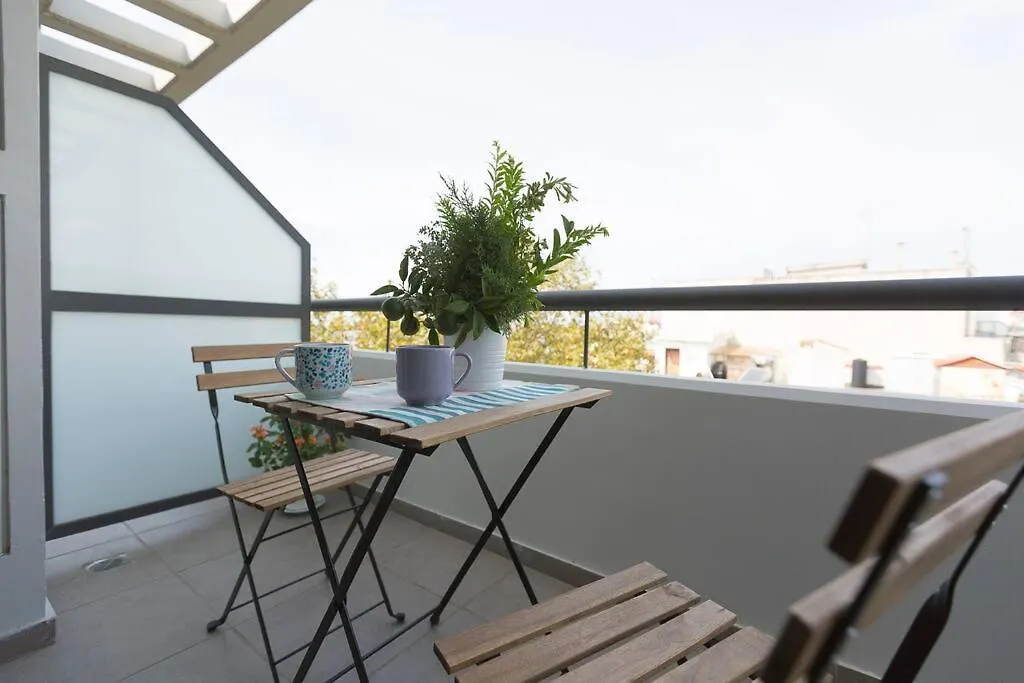 Apartment Ferienwohnung Ippokrateio Stylish City Loft Free Parking Thessaloniki